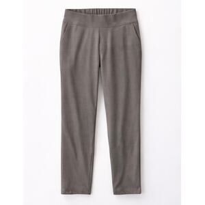 Athleta Brooklyn Ankle Pants Womens 0 Tall Gray Plaid Pull On Travel Work